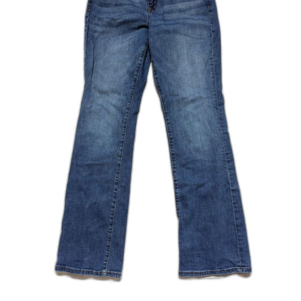 Aeropostale Mid Rise Bootcut Jeans Size 10R Medium Wash Blue Denim Stretch 10 - Picture 6 of 15